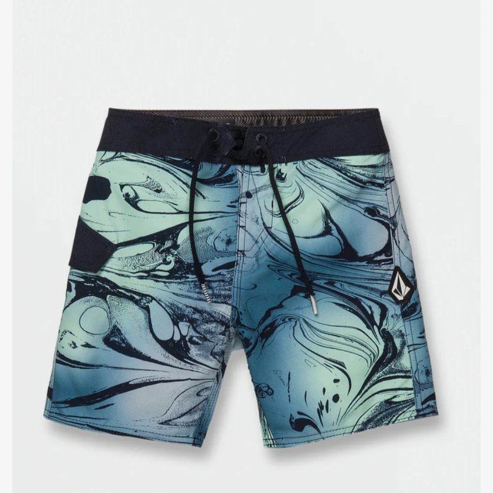 Volcom Aqua and Black Boardshorts